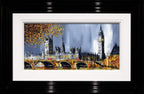 View of Big Ben - Original - SOLD by artist Simon Wright - Wyecliffe Galleries