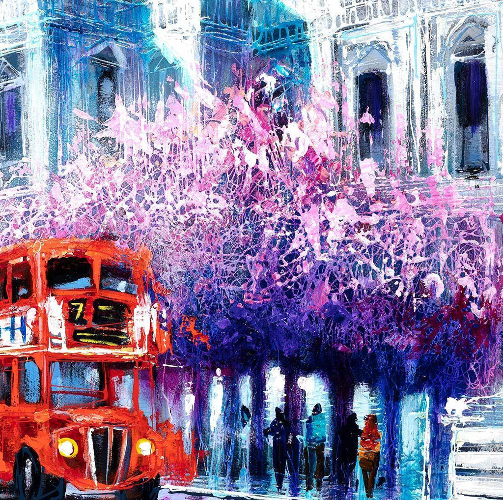 View of St Pauls - Original - SOLD by artist Simon Wright - Wyecliffe Galleries