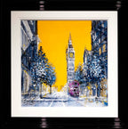Views of Big Ben - Original - SOLD by artist Simon Wright - Wyecliffe Galleries