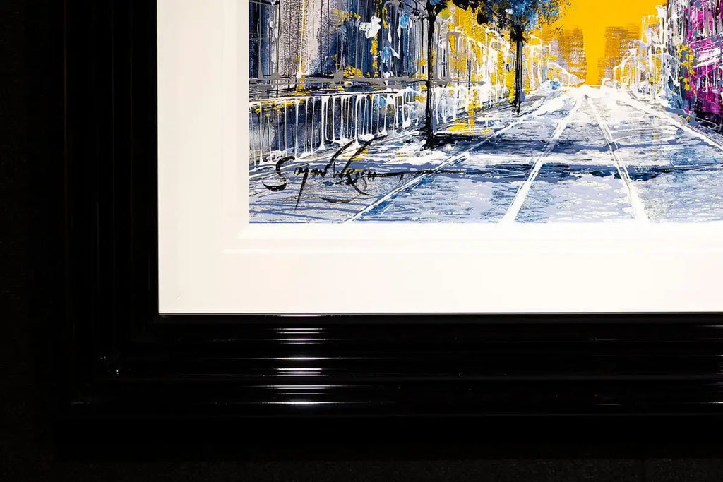 Views of Big Ben - Original - SOLD by artist Simon Wright - Wyecliffe Galleries