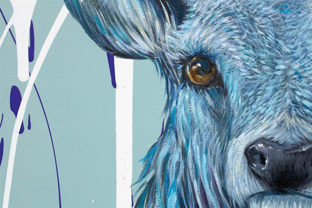 Walter - Original - SOLD by artist Simon Wright - Wyecliffe Galleries