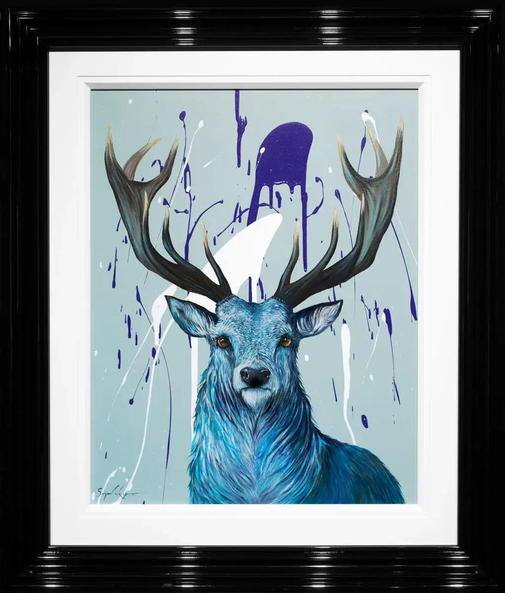 Walter - Original - SOLD by artist Simon Wright - Wyecliffe Galleries