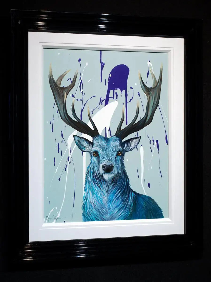 Walter - Original - SOLD by artist Simon Wright - Wyecliffe Galleries