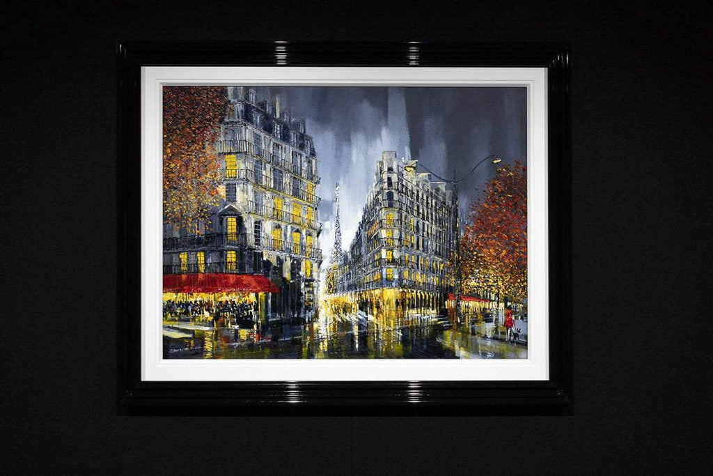 We'll Always Have Paris - Original - SOLD by artist Simon Wright - Wyecliffe Galleries