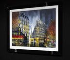 We'll Always Have Paris - Original - SOLD by artist Simon Wright - Wyecliffe Galleries