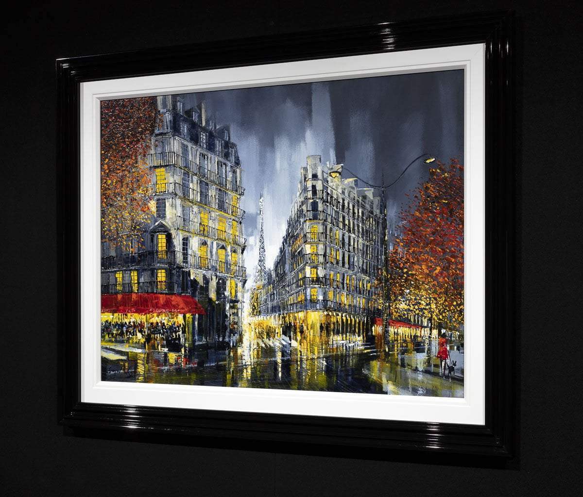 We'll Always Have Paris - Original - SOLD by artist Simon Wright - Wyecliffe Galleries