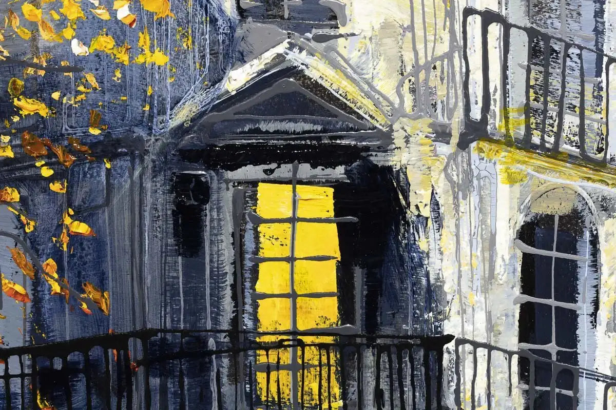 We'll Always Have Paris - Original - SOLD by artist Simon Wright - Wyecliffe Galleries