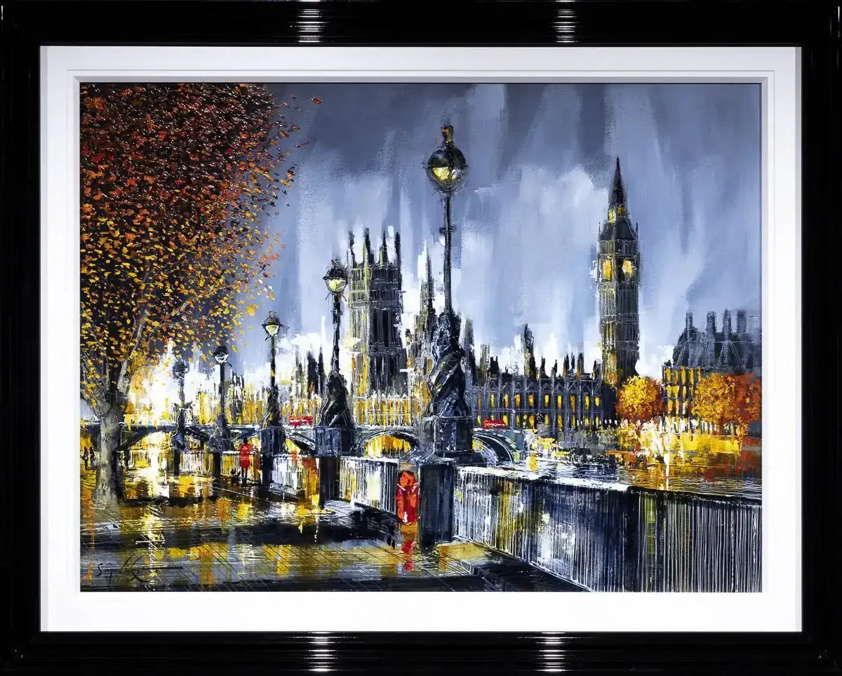 Wonders of London - Original - SOLD by artist Simon Wright - Wyecliffe Galleries
