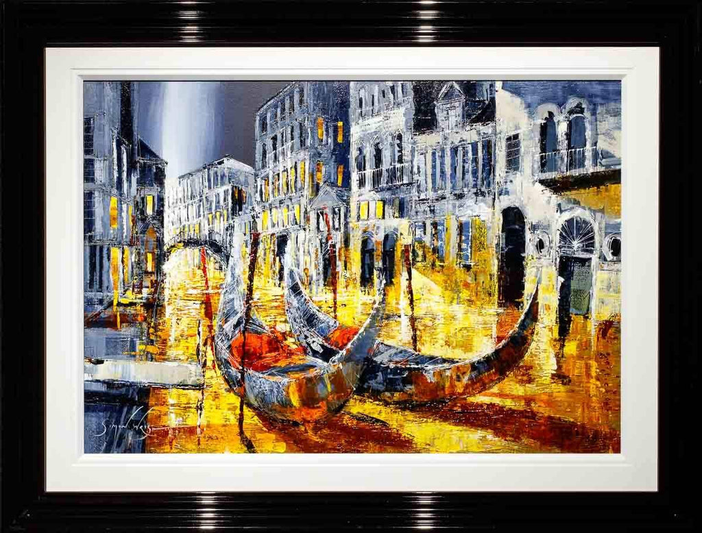 Your Gondola Awaits - Original by artist Simon Wright - Wyecliffe Galleries