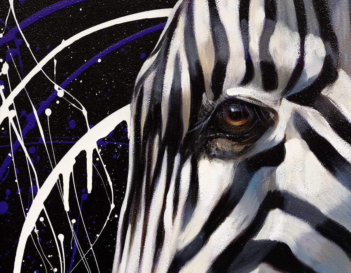 Zola - Original - SOLD by artist Simon Wright - Wyecliffe Galleries