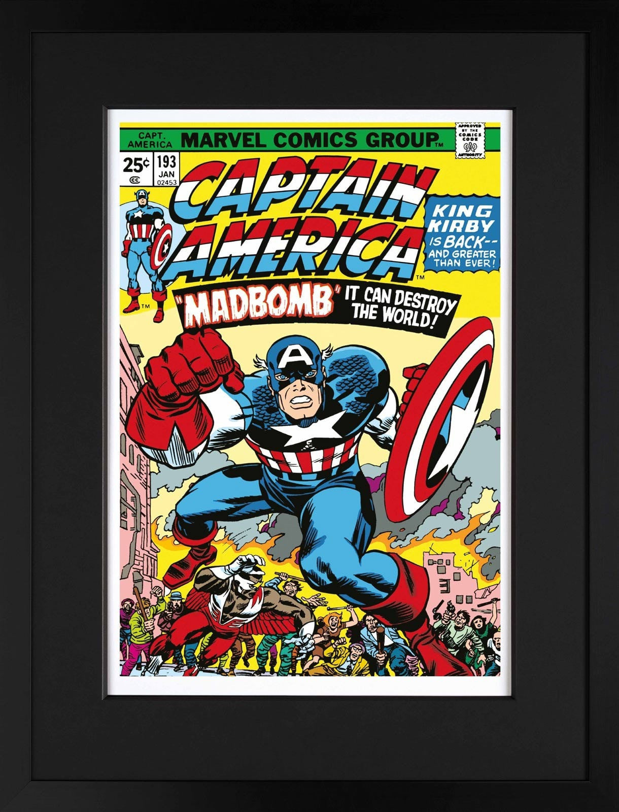 Captain America #193 - Madbomb Stan Lee