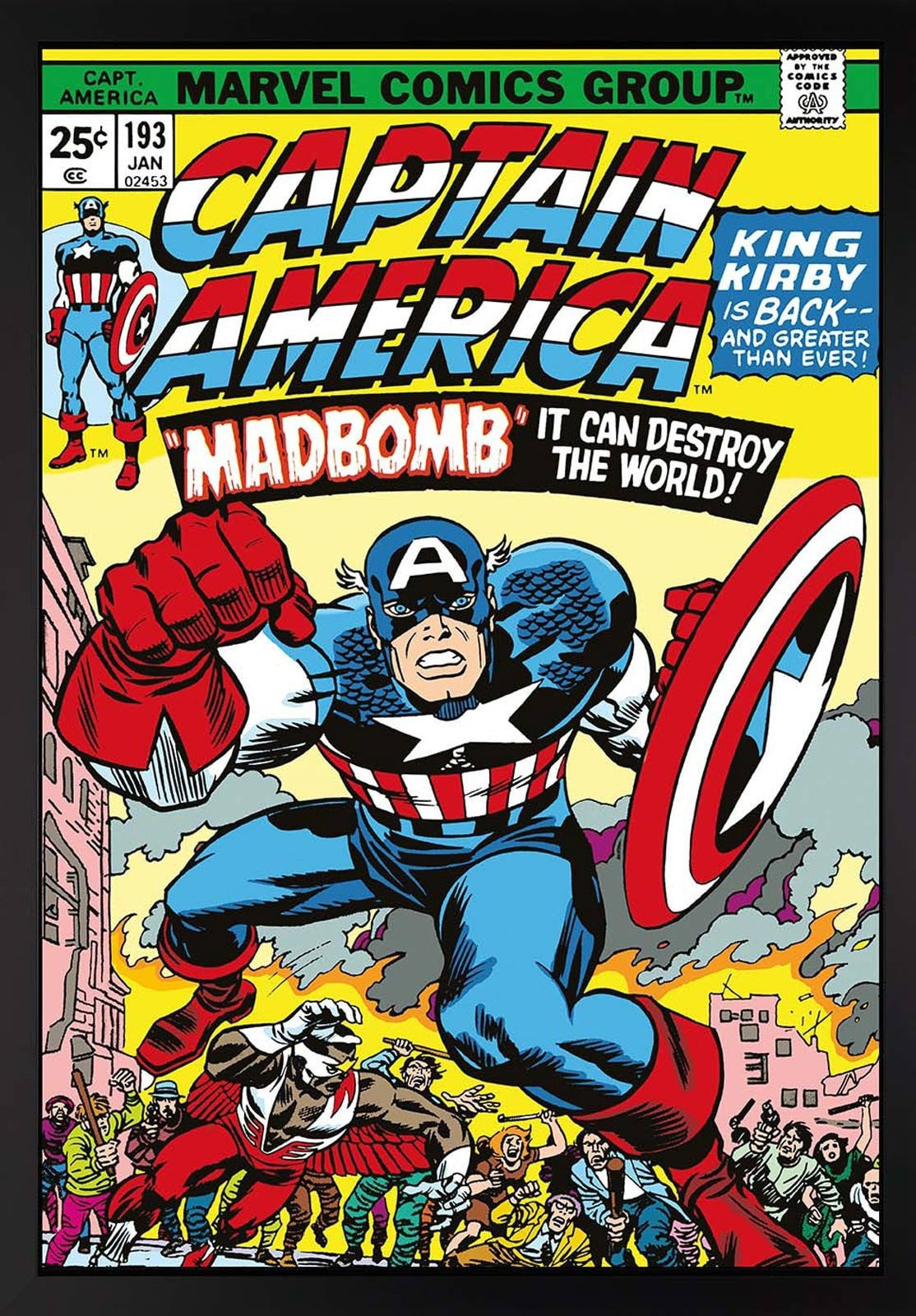 Captain America #193 - Madbomb Stan Lee