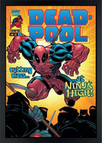 Dead-Pool #2 - Cutting Class at Ninja High! (2018) - Framed Paper Edition - SOLD by artist Stan Lee - Wyecliffe Galleries