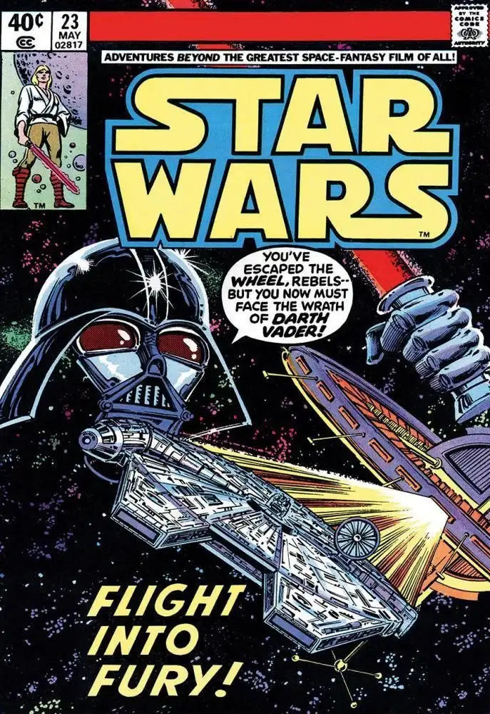 Star Wars #23 - Flight Into Fury - SOLD OUT by artist Stan Lee - Wyecliffe Galleries
