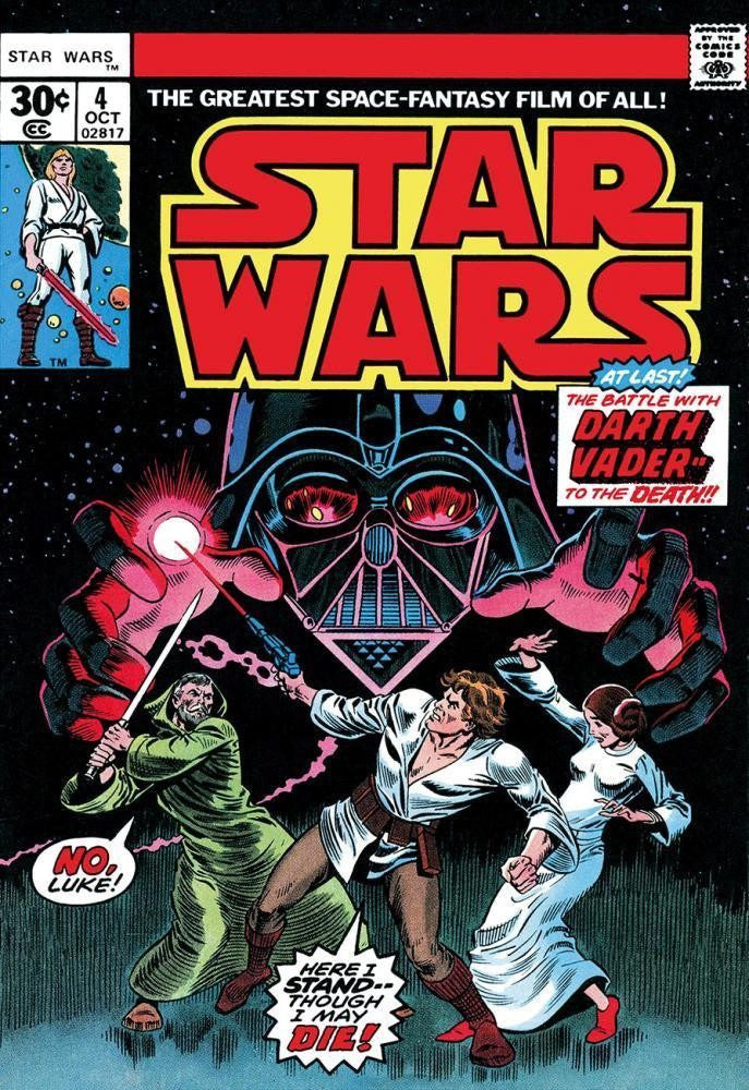 Star Wars #4 - In Battle with Darth Vader Stan Lee