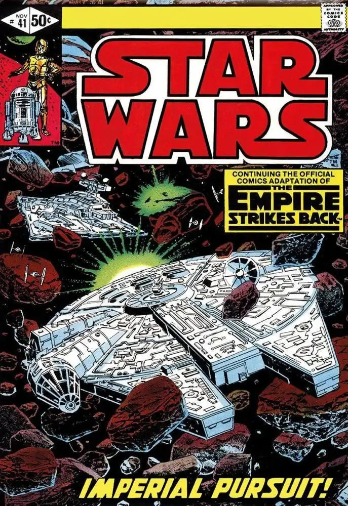 Star Wars #41 - The Empire Strikes Back - Imperial Pursuit - SOLD OUT by artist Stan Lee - Wyecliffe Galleries