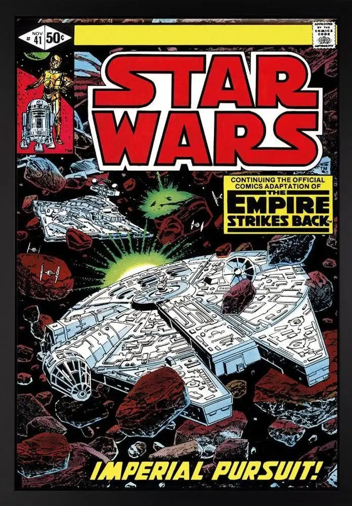 Star Wars #41 - The Empire Strikes Back - Imperial Pursuit - SOLD OUT by artist Stan Lee - Wyecliffe Galleries
