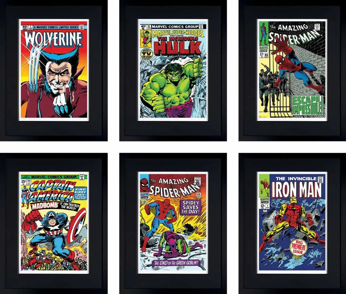 Superheroes 2016 Collection - Set of 6 Editions - Unique Edition SOLD by artist Stan Lee - Wyecliffe Galleries