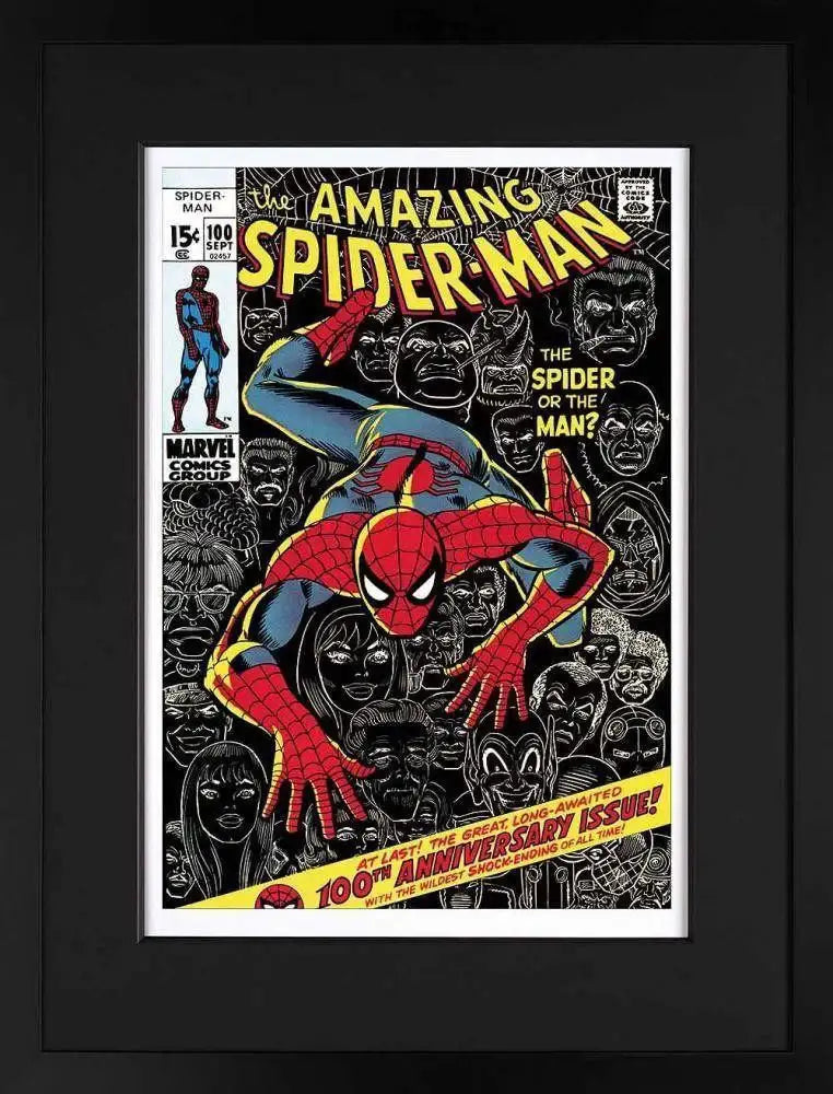 The Amazing Spider-Man #100 - The Spider Or The Man? Edition - SOLD by artist Stan Lee - Wyecliffe Galleries