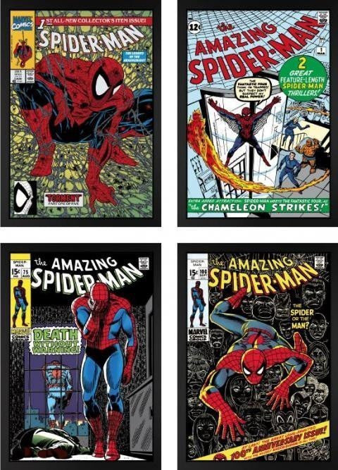 The Amazing Spider-Man Set of Four - Editions Stan Lee The Amazing Spider-Man Set of Four - Editions