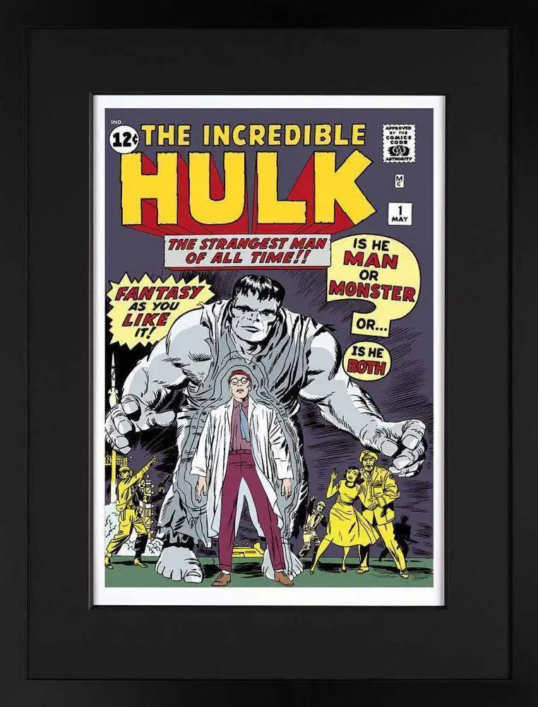 The Incredible Hulk #1 - The Strangest Man of All Time! Edition - SOLD by artist Stan Lee - Wyecliffe Galleries
