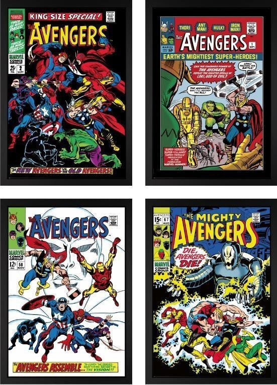 The Mighty Avengers Set of Four - Editions SOLD Stan Lee The Mighty Avengers Set of Four - Editions SOLD