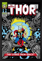 The Mighty Thor #131 - They Strike From Space! - SOLD by artist Stan Lee - Wyecliffe Galleries