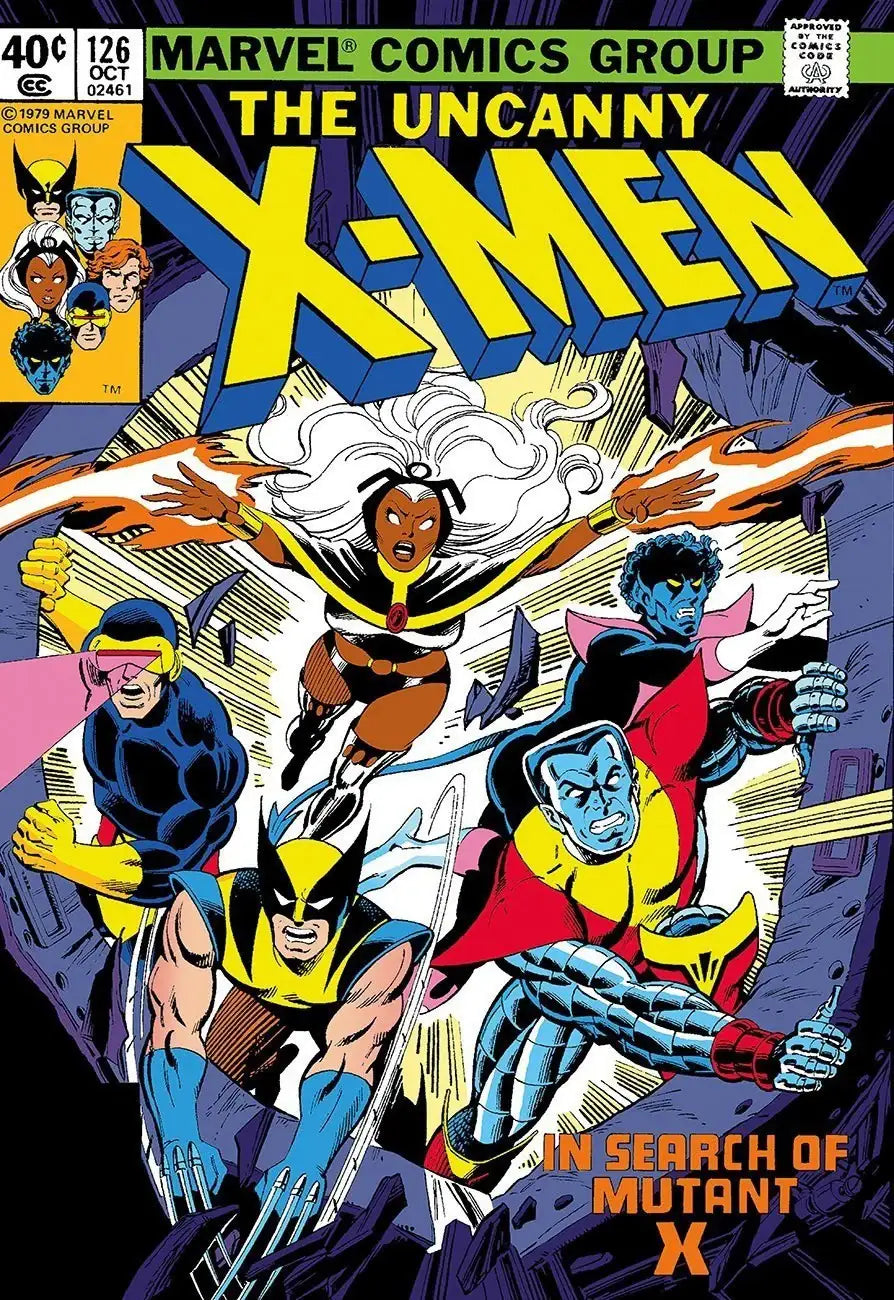 The Uncanny X-Men #126 - In Search of Mutant X - SOLD by artist Stan Lee - Wyecliffe Galleries