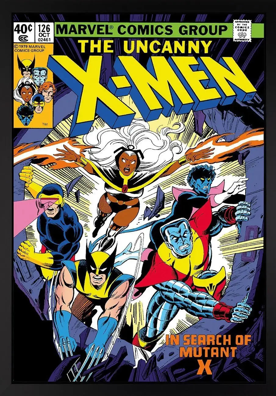 The Uncanny X-Men #126 - In Search of Mutant X - SOLD by artist Stan Lee - Wyecliffe Galleries