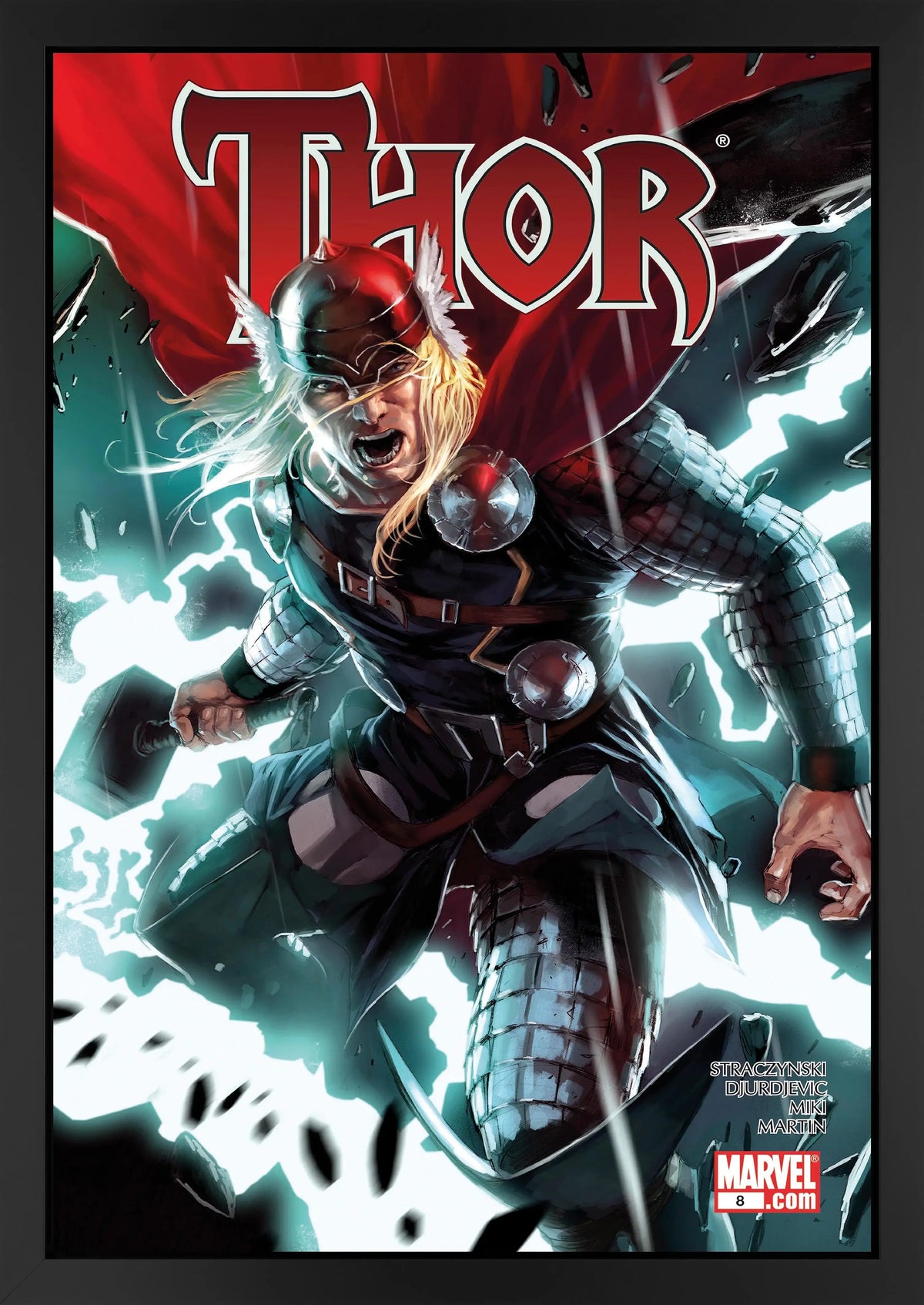 Thor #8 - 2017 Edition - SOLD by artist Stan Lee - Wyecliffe Galleries