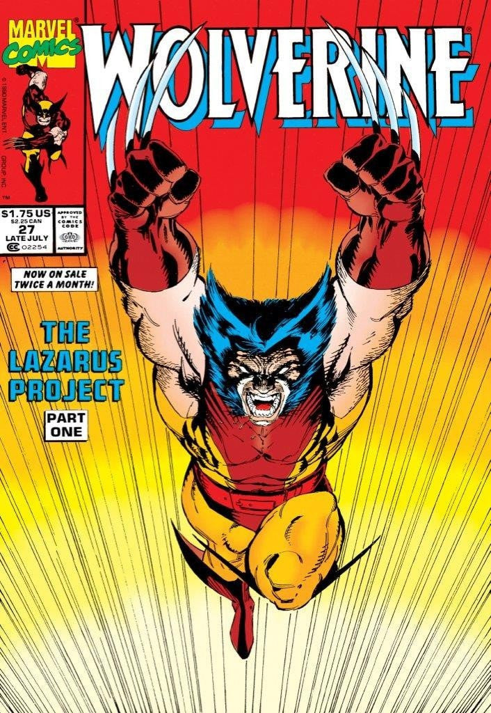Wolverine #27 - The Lazarus Project Stan Lee