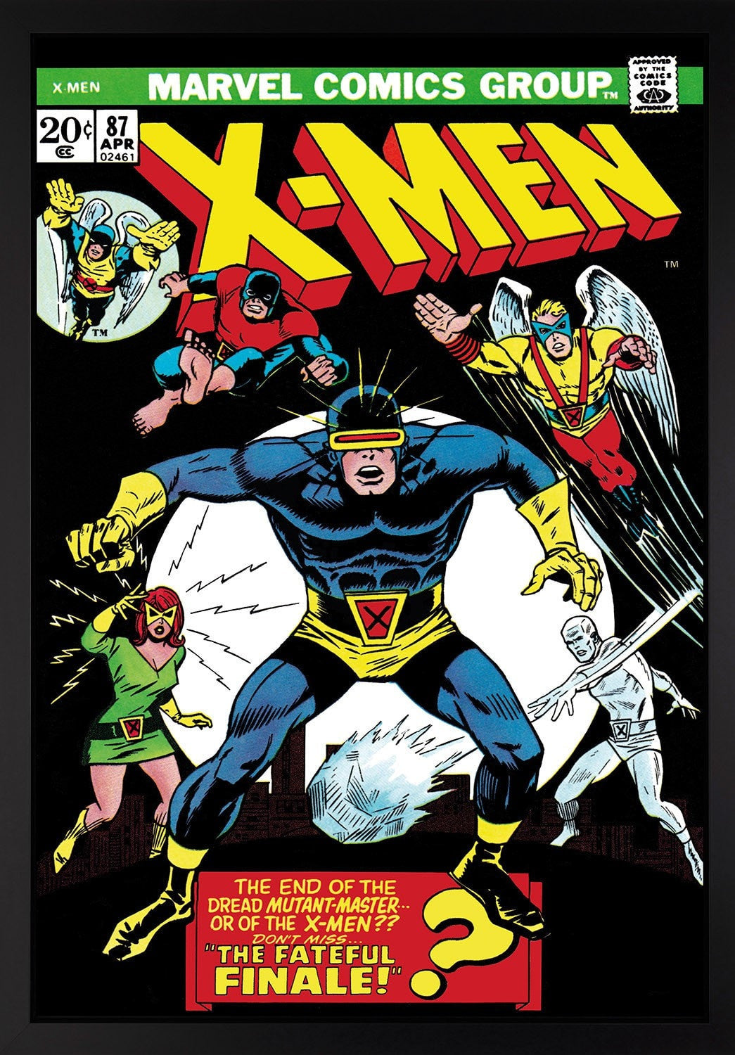 X-Men #87 - The Fateful Finale! Stan Lee