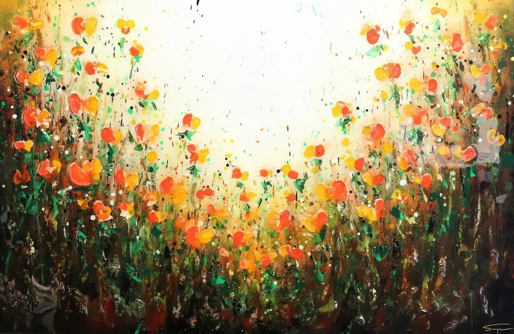 Happy Vista - SOLD by artist Stephen Simpson - Wyecliffe Galleries