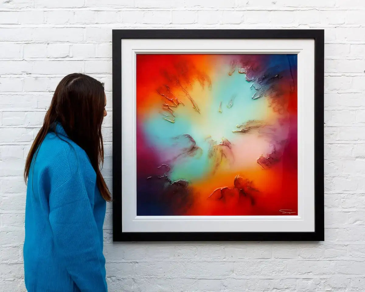 Pure Energy - Original by artist Stephen Simpson - Wyecliffe Galleries