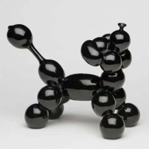 Hot Dog (Black) - Limited Edition Sculpture - SOLD OUT by artist Steve Lovatt - Wyecliffe Galleries