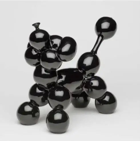 Hot Dog (Black) - Limited Edition Sculpture - SOLD OUT by artist Steve Lovatt - Wyecliffe Galleries