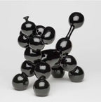 Hot Dog (Black) - Limited Edition Sculpture - SOLD OUT by artist Steve Lovatt - Wyecliffe Galleries