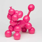 Hot Dog (Pink) - Limited Edition Sculpture - SOLD OUT by artist Steve Lovatt - Wyecliffe Galleries