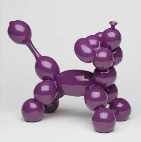 Hot Dog (Purple) - Limited Edition Sculpture - SOLD OUT by artist Steve Lovatt - Wyecliffe Galleries