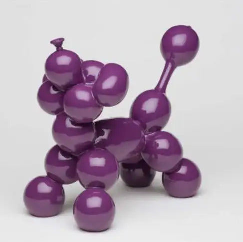 Hot Dog (Purple) - Limited Edition Sculpture - SOLD OUT by artist Steve Lovatt - Wyecliffe Galleries