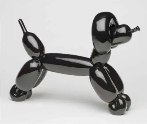 Long Dog (Black) - Limited Edition Sculpture - SOLD by artist Steve Lovatt - Wyecliffe Galleries