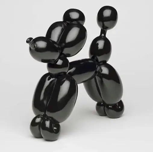 Pom Pom (Black) - Limited Edition Sculpture - SOLD OUT by artist Steve Lovatt - Wyecliffe Galleries