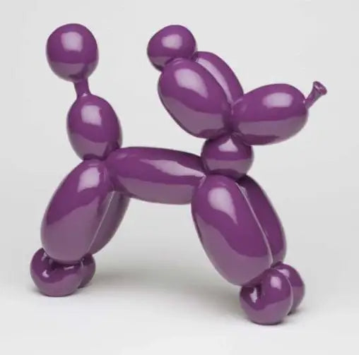 Pom Pom (Purple) - Limited Edition Sculpture - SOLD OUT by artist Steve Lovatt - Wyecliffe Galleries