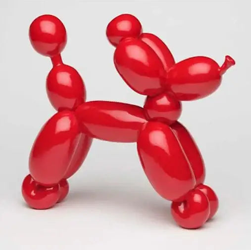 Pom Pom (Red) - Limited Edition Sculpture - SOLD OUT by artist Steve Lovatt - Wyecliffe Galleries
