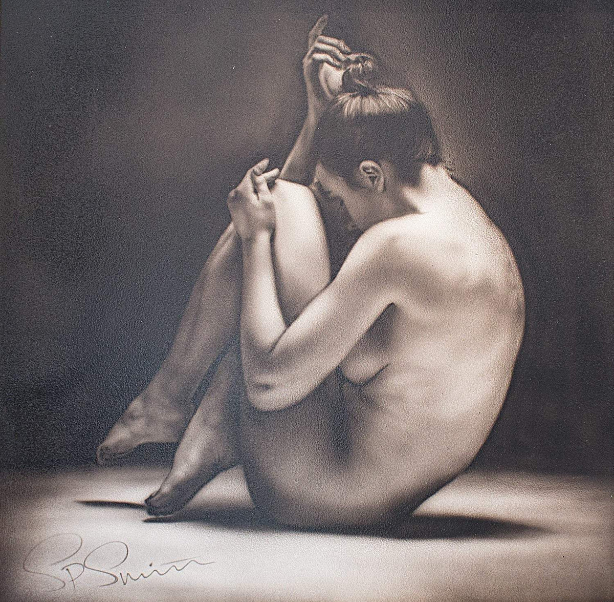 Meditation - SOLD by artist Steven Smith - Wyecliffe Galleries