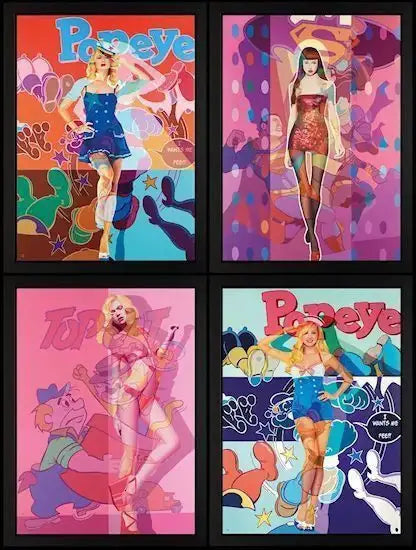 Altered Images Collection - Canvas - SOLD by artist Stuart McAlpine Miller - Wyecliffe Galleries