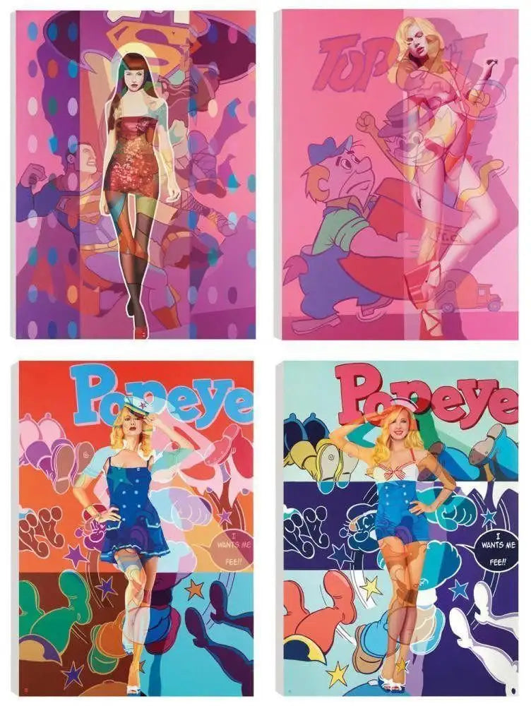 Altered Images Collection - Canvas - SOLD by artist Stuart McAlpine Miller - Wyecliffe Galleries