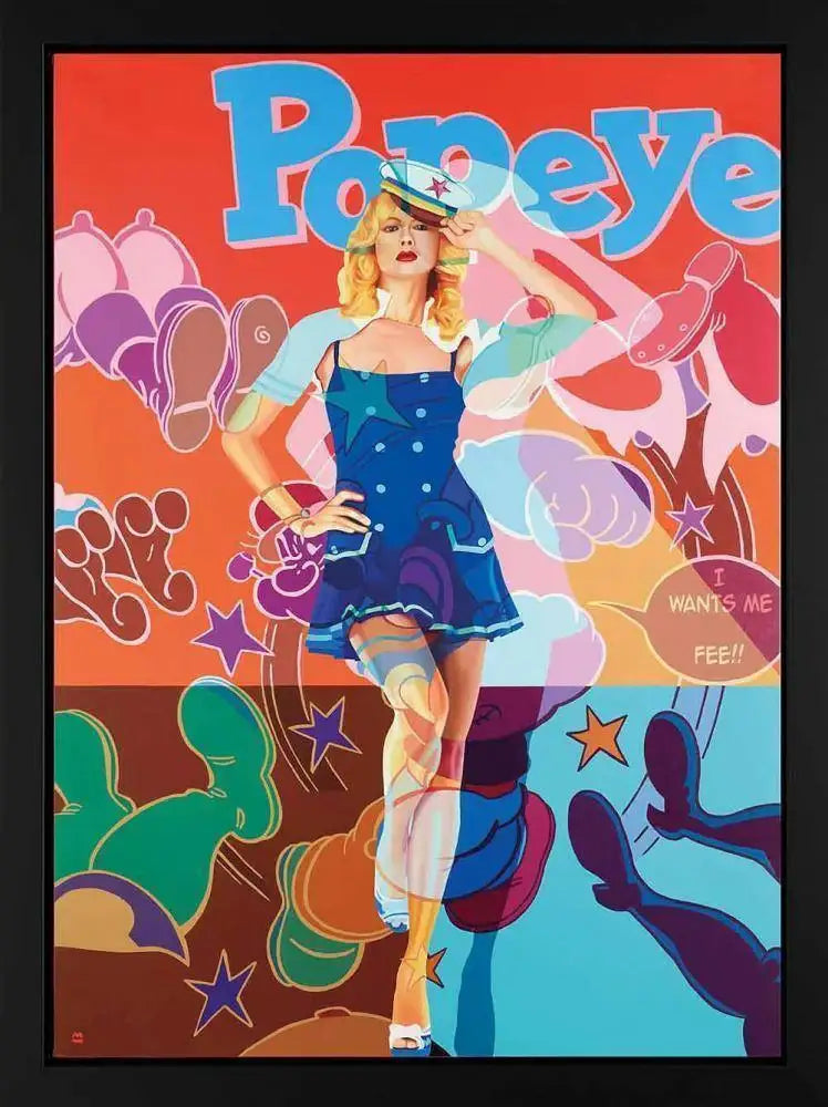 Altered Images Collection - Canvas - SOLD by artist Stuart McAlpine Miller - Wyecliffe Galleries