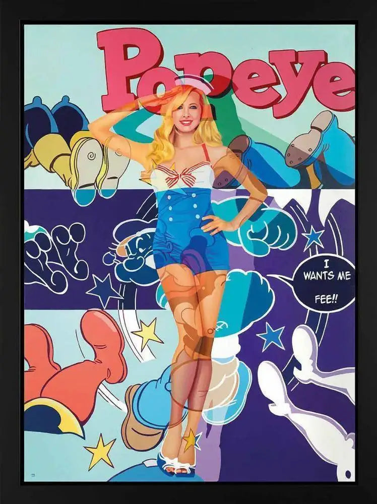 Altered Images Collection - Canvas - SOLD by artist Stuart McAlpine Miller - Wyecliffe Galleries