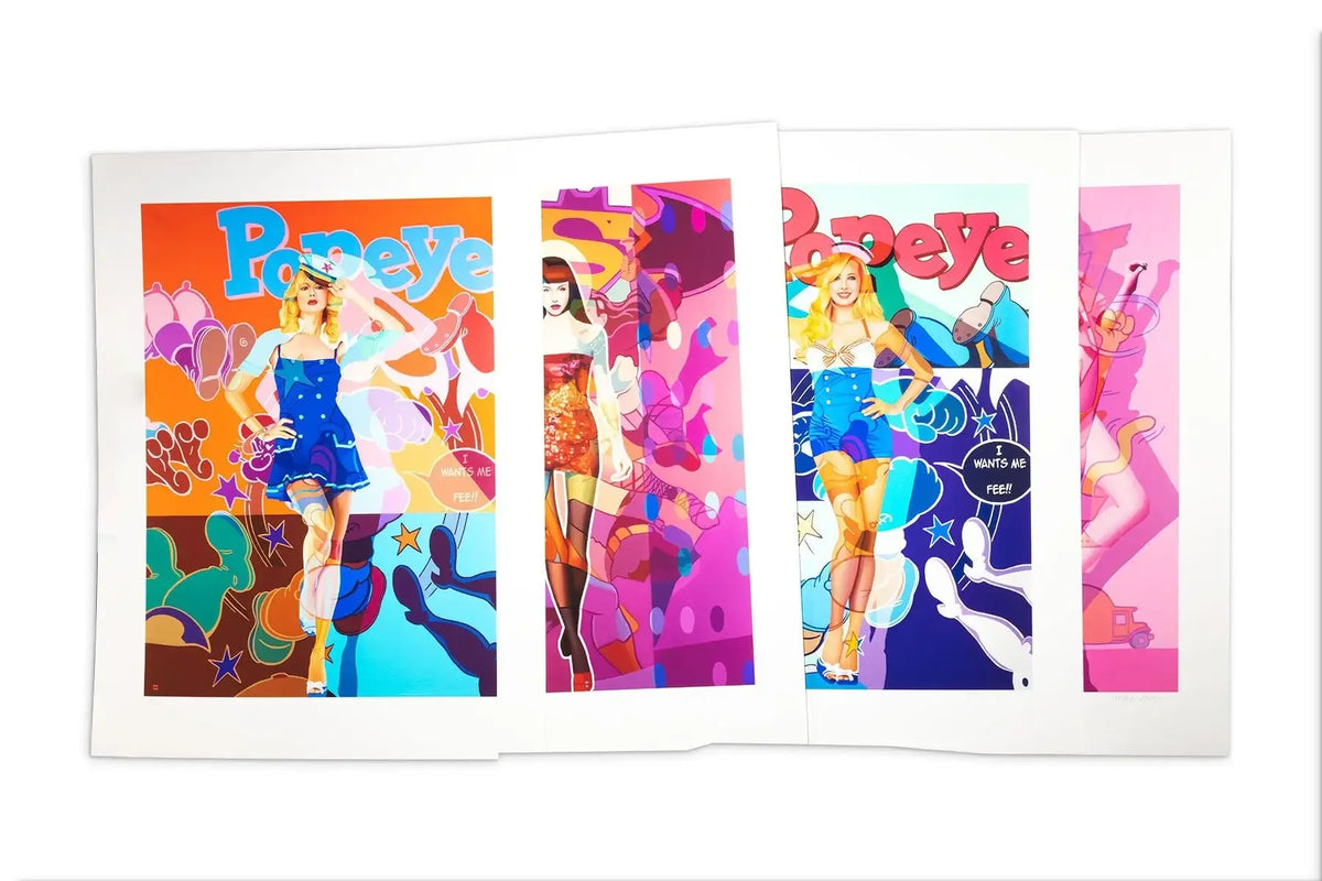 Altered Images Collection - Paper Portfolio SET by artist Stuart McAlpine Miller - Wyecliffe Galleries
